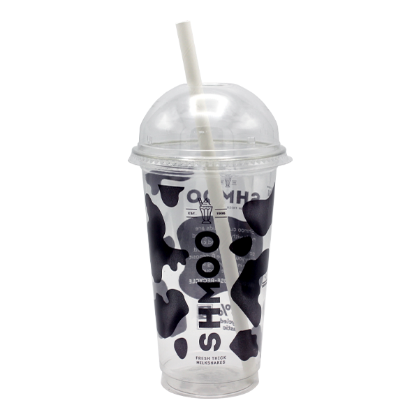 Shmoo Official Smoothie Cups with Lids & Straws – Paper Cups Direct