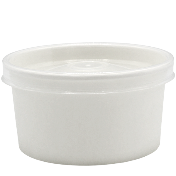 Go Pack Portion Pots 4oz and 7oz Fish And Chips Portion Pots and Lids