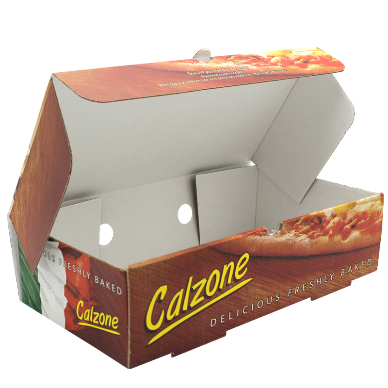 ICS Pizza Box Calzone / 90 Boxes Classic Printed Calzone Boxes