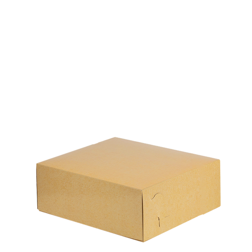 Intertan Takeaway Box Metalised PET / 128 Boxes / 19x14.5x8cm Plain Kraft Grill Box T3