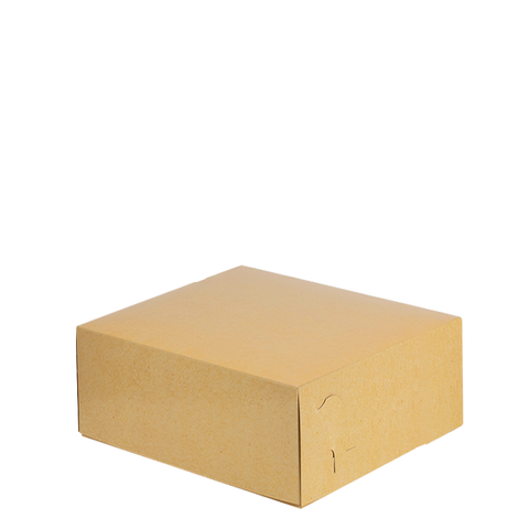 Intertan Takeaway Box Metalised PET / 166 Boxes / 16x13.5x6cm Plain Kraft Grill Box T8