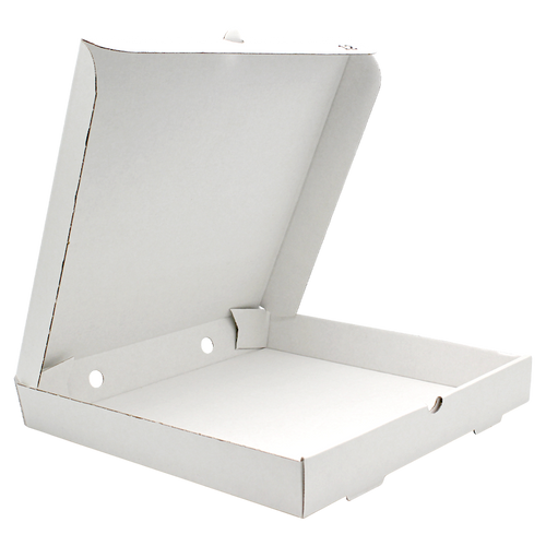 Euro Pack Pizza Box White Plain Pizza Boxes