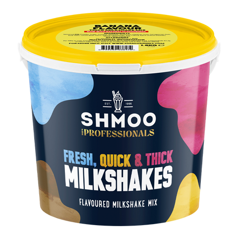 Aimia Foods Shmoo Milkshake Mix Banana / 1.8kg Tub Shmoo Banana Mix 1.8kg