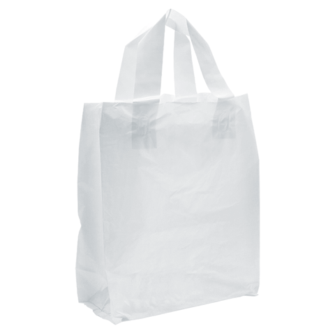 Magnum Packaging Packaging Leakproof White SOS Polybags with Handle