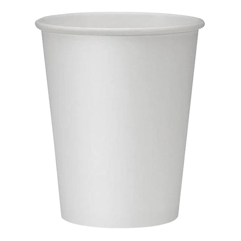 H pack and go pak Single Wall Paper Cups White Single Wall