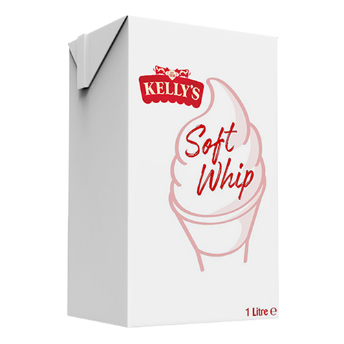 Ice cream Direct Ice Cream Mix 12 x 1L Kelly's Soft Whip Ice Cream Mix