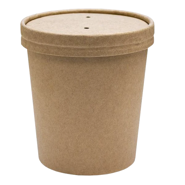 Kraft Heavy Duty Soup Containers – Paper Cups Direct